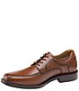 Color:Tan - Image 4 - Men's Tabor Run Off Leather Lace-Up Bike Toe Dress Shoes
