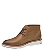 Color:Tan - Image 6 - Men's Upton Leather Lace-Up Chukka Boots