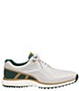 Color:White/Green - Image 2 - Men's XC4 H3-Luxe Hybrid Waterproof Leather Golf Shoes