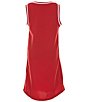Color:Gym Red - Image 2 - Big Girls 7-16 Jumpman Mesh Jersey Dress