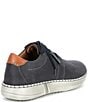 Color:Ocean - Image 2 - Men's Louis 06 Perforated Leather Lace-Up Oxfords