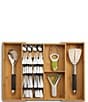Color:Brown - Image 3 - Bamboo Expanding Cutlery Utensil & Gadgets Organizer