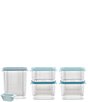 Color:Blue - Image 2 - CupboardStore™ 5-Piece In-Cupboard Storage Container Set- Blue