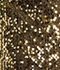 Color:Gold - Image 4 - One Shoulder Sequin Bodycon Mini Dress