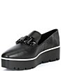 Color:Black - Image 4 - Bri Jewel Detail Platform Loafers
