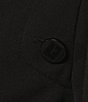 Color:Black - Image 4 - Knit Crew Neckline Short Sleeve Top