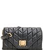 Color:Black/Gold - Image 1 - Lafayette Demi Fold Shoulder Bag