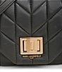 Color:Black/Gold - Image 4 - Lafayette Demi Fold Shoulder Bag