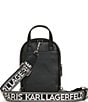 Color:Black/Silver - Image 2 - Maybelle Sling Crossbody Bag