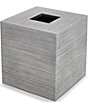 Color:Grey - Image 1 - Slate Tissue Box Holder