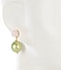 Color:Lime - Image 2 - Bright Spots Drop Earrings