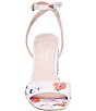 Color:Cream Dotty Floral - Image 4 - Delphine Floral Embroidered Ankle Strap Sandals