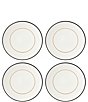 Color:White - Image 1 - Make It Pop Accent Plates, Set of 4