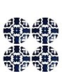 Color:Navy - Image 1 - Navy Accent Plates, Set of 4