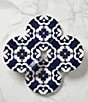 Color:Navy - Image 2 - Navy Accent Plates, Set of 4