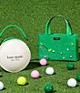Color:Candy Multi - Image 5 - Sam Icon Astroturf Golf Fabric Small Tote Bag