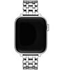 Color:Silver - Image 1 - Stainless Steel 38/40mm Bracelet Band for Apple Watch®
