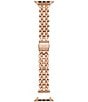 Color:Rose Gold - Image 2 - Women's Rose Gold Stainless Steel 42/44mm Band for Apple Watch®