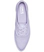 Color:Lilac - Image 3 - Point Canvas Platform Sneakers