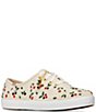 Color:Natural/Red - Image 1 - x Rifle Paper Co. Champion Cherry Embroidery Sneakers