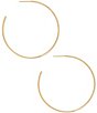 Color:18K Gold Vermeil - Image 2 - Keeley 18K Gold Vermeil Hoop Earrings