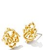 Color:Gold - Image 1 - Kelly Stud Earrings