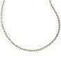 Color:Silver/CZ - Image 2 - Larsan Crystal Tennis Collar Necklace