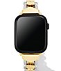 Color:Two Tone - Image 1 - Women's Davis Two Tone Stainless Steel Apple Watch Band