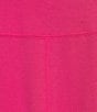 Color:Magenta - Image 4 - Knit Jersey 3/4 Sleeve Crew Neck Perfect Tee