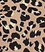 Color:Mega Cheetah - Image 4 - Knit Jersey Cheetah 3/4 Sleeve Perfect Tee Shirt