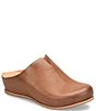 Color:Brown - Image 1 - Para Leather Mules