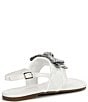 Color:White - Image 2 - Girls' Kensington T-Bar Bow Sandals (Youth)
