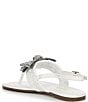 Color:White - Image 3 - Girls' Kensington T-Bar Bow Sandals (Youth)