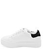 Color:White - Image 4 - Girls' Mini Laney Eye Lace -Up Sneakers (Toddler)