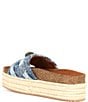 Color:Denim - Image 3 - Kensington Denim Platform Sandals