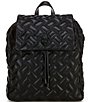 Color:Black - Image 1 - Kensington Drench Quilted Backpack