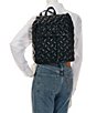 Color:Black - Image 4 - Kensington Drench Quilted Backpack