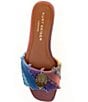 Color:Multi/Denim - Image 5 - Kensington Flat Rainbow Denim Sandals
