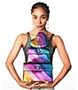 Color:Multi - Image 6 - Kensington Metallic Rainbow Heart Crossbody Bag