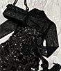 Color:Black - Image 5 - Kensington Quilted Mini Black Tonal Rhinestone Crossbody Bag
