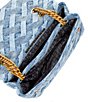 Color:Denim - Image 3 - Large Kensington Denim Shoulder Bag