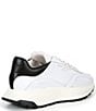 Color:White - Image 3 - Men's Gaspar Retro Leather Sneakers