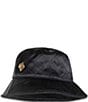 Color:Black - Image 1 - Quilted Bucket Hat