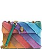 Color:Denim - Image 1 - Rainbow Denim Kensington Crossbody Bag
