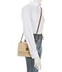 Color:Beige - Image 4 - Shoreditch Straw Crossbody Bag