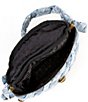 Color:Navy - Image 3 - Small Kensington Denim Quilt Belt Bag