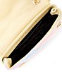 Color:Multi other - Image 3 - Suede Rainbow Striped Mini Kensington Crossbody Bag