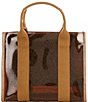 Color:Bronze - Image 2 - Vinyl Small Southbank Tote Bag