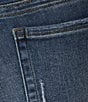 Color:Fire With Medium Base Wash - Image 4 - KUT From The Kloth Stevie High Rise Straight Leg Exposed Button Fly Denim Jeans