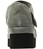 Color:Grey Suede/Black - Image 3 - Amadour Suede Platform Sandals